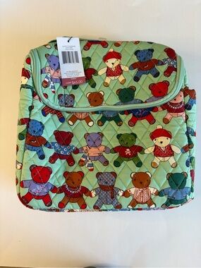NWT Vera Bradley Quilted toasty teddies  lunch tote